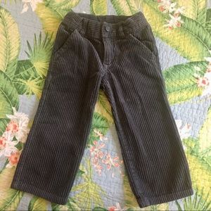 Gymboree 2T grey corduroy pants cotton trousers
